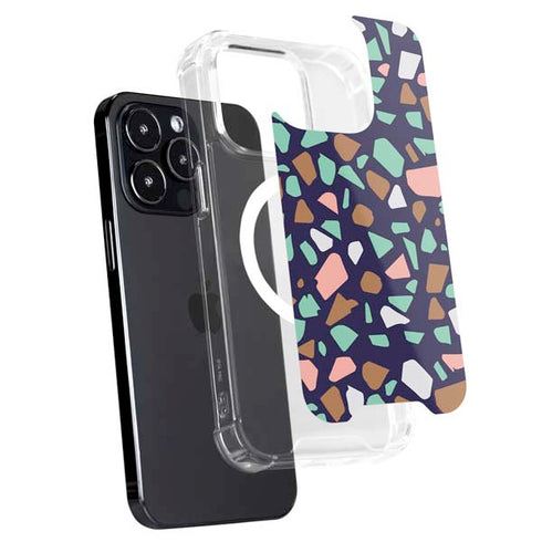 Midnight Terrazzo iPhone 16 Pro MagSafe Case